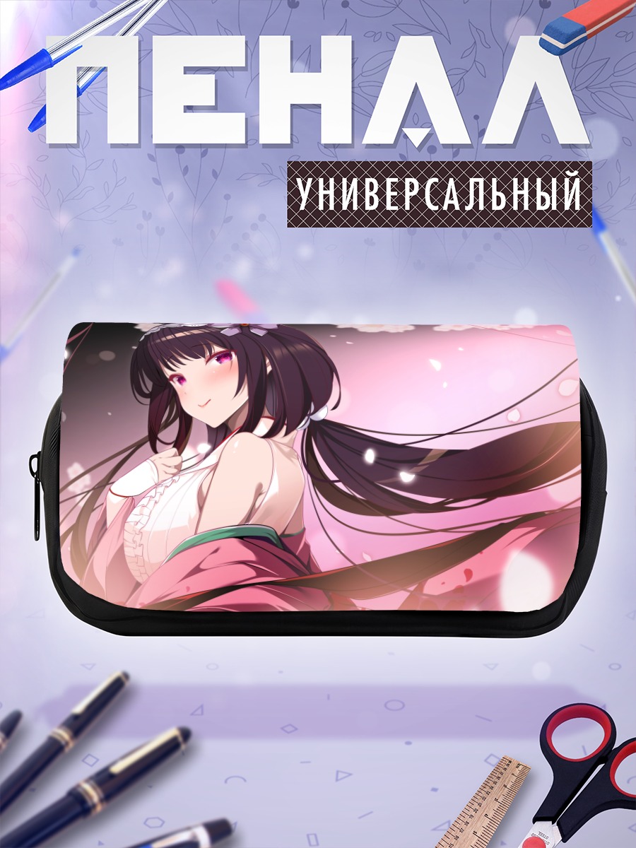 Пенал-косметичка Осакабэ Химе в цветах