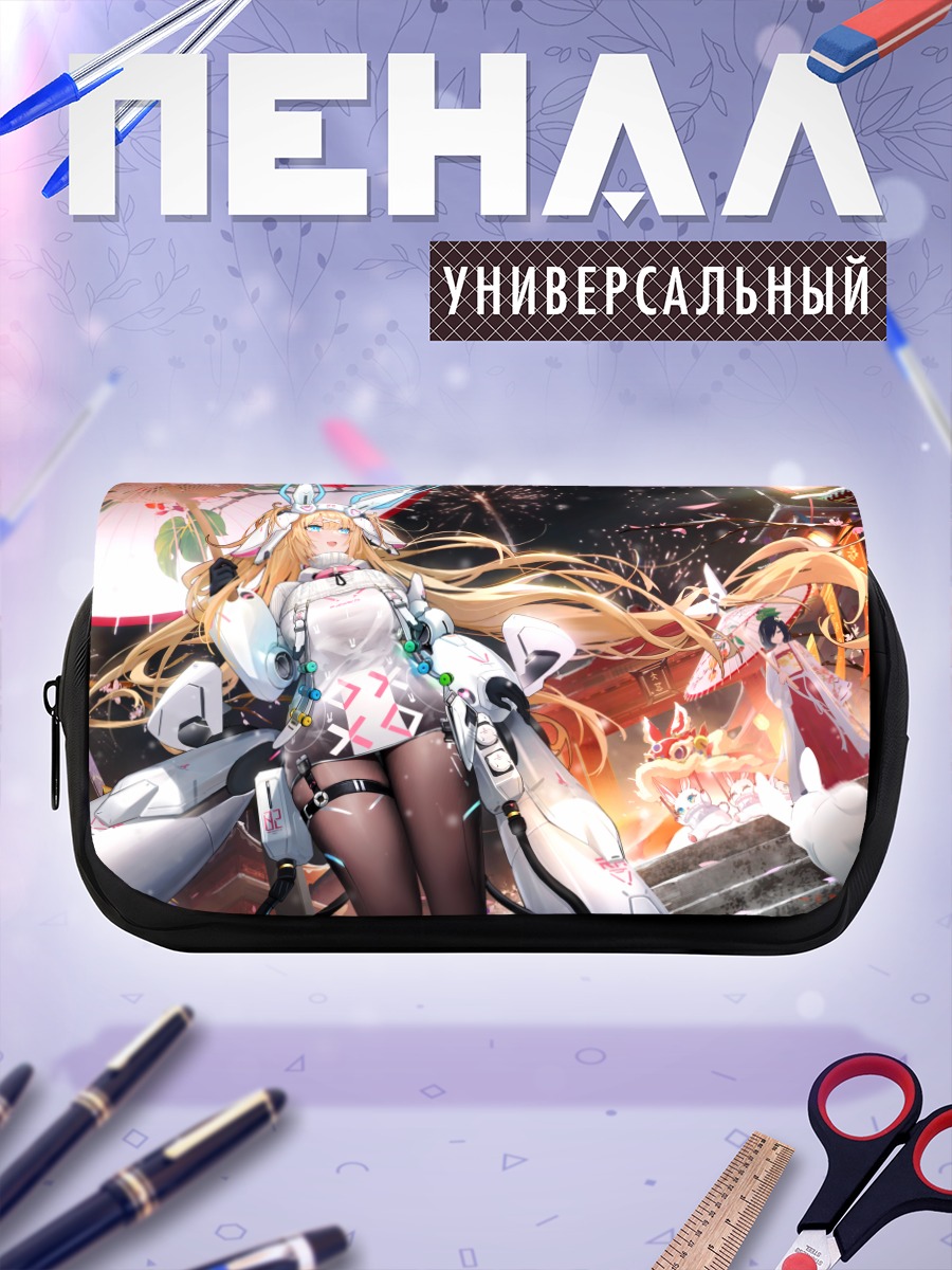 Пенал-косметичка Девушки в сакуре