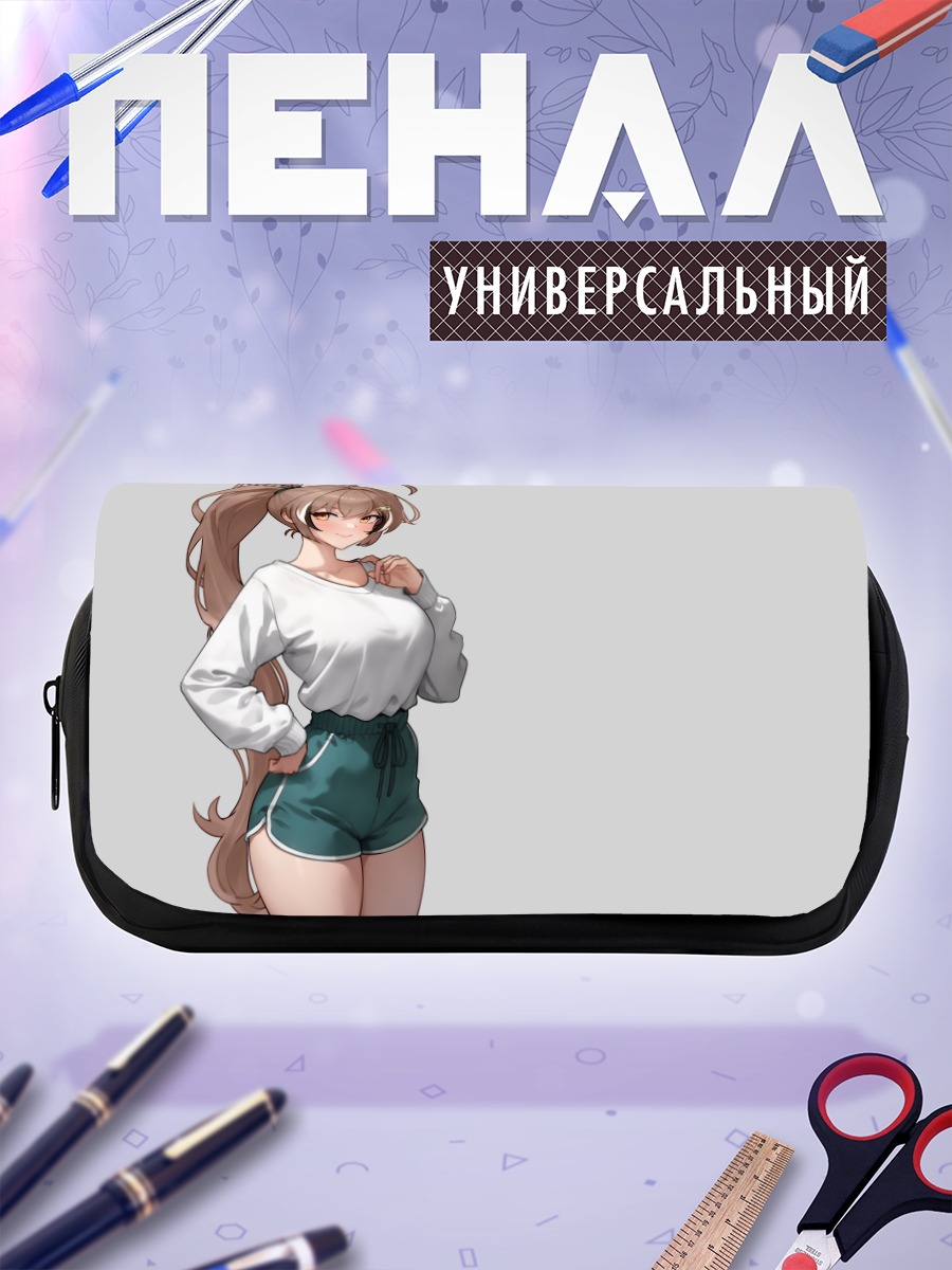 Пенал-косметичка Нанаши Мумеи в белом
