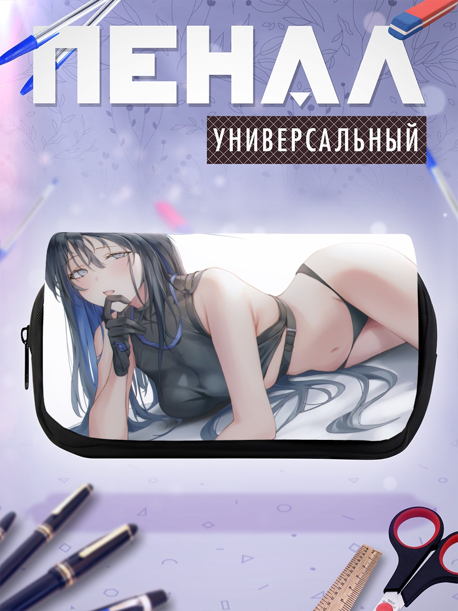 Пенал-косметичка Саори Джомаэ в черном