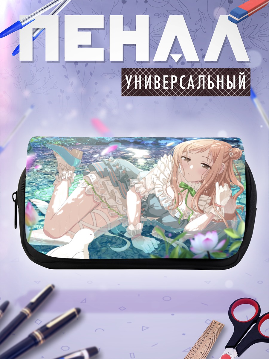 Пенал-косметичка Мано Сакураги в цветах