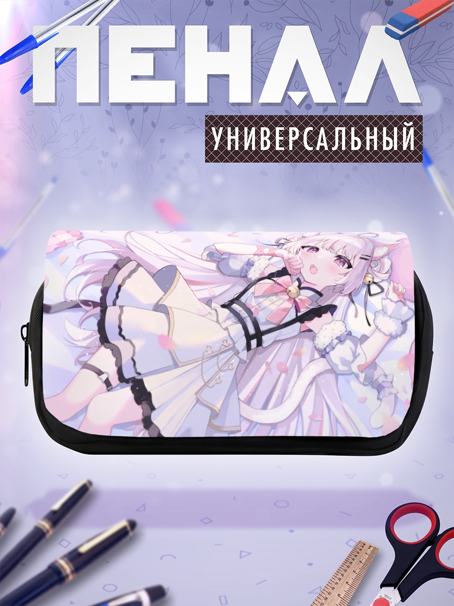 Пенал-косметичка Шаноа в кружевах