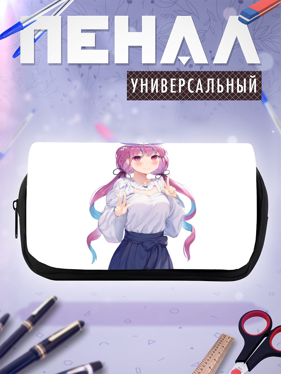 Пенал-косметичка Минато Аква в платье