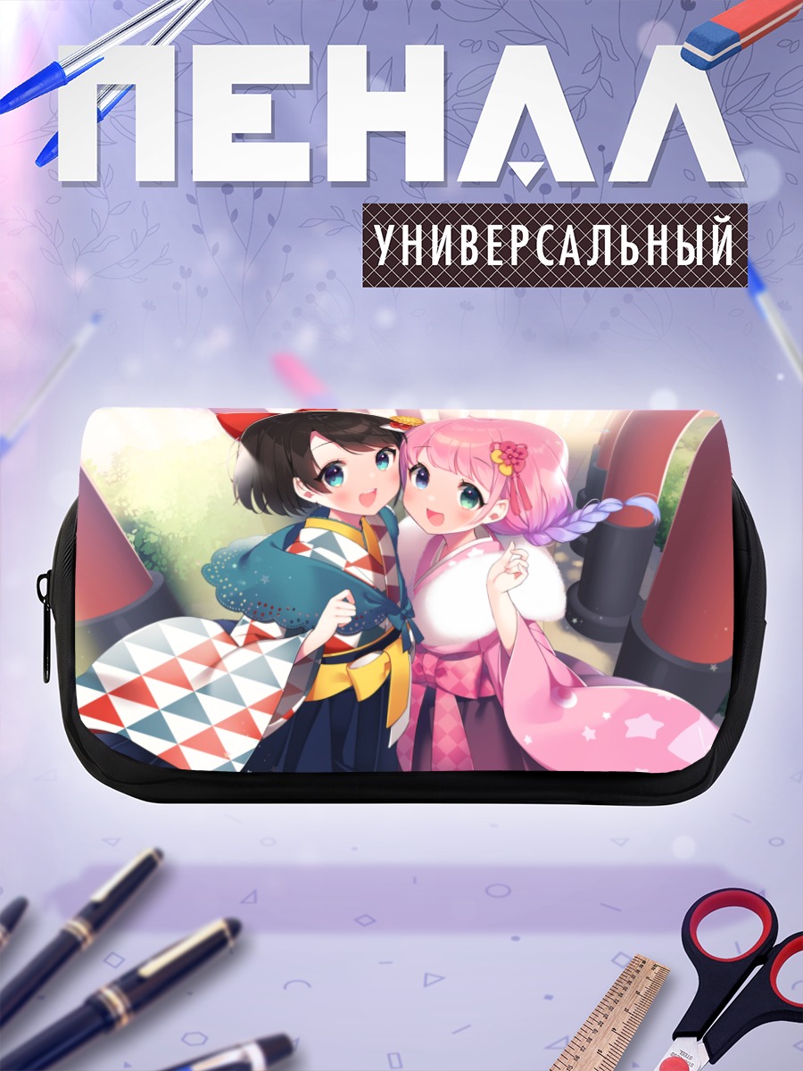 Пенал-косметичка Луна Химемори и Субару Оозора