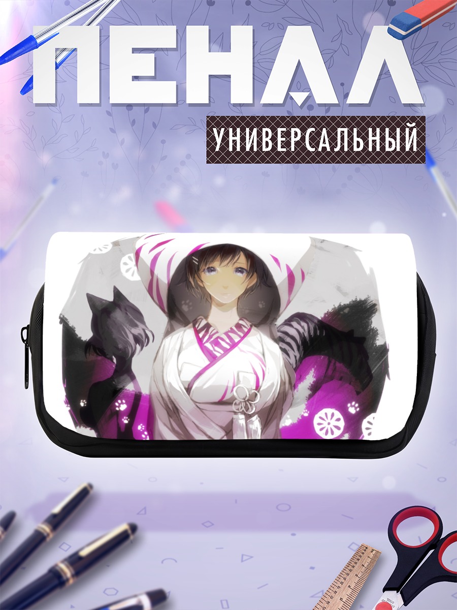 Пенал-косметичка Цубаса Ханэкава в кимоно