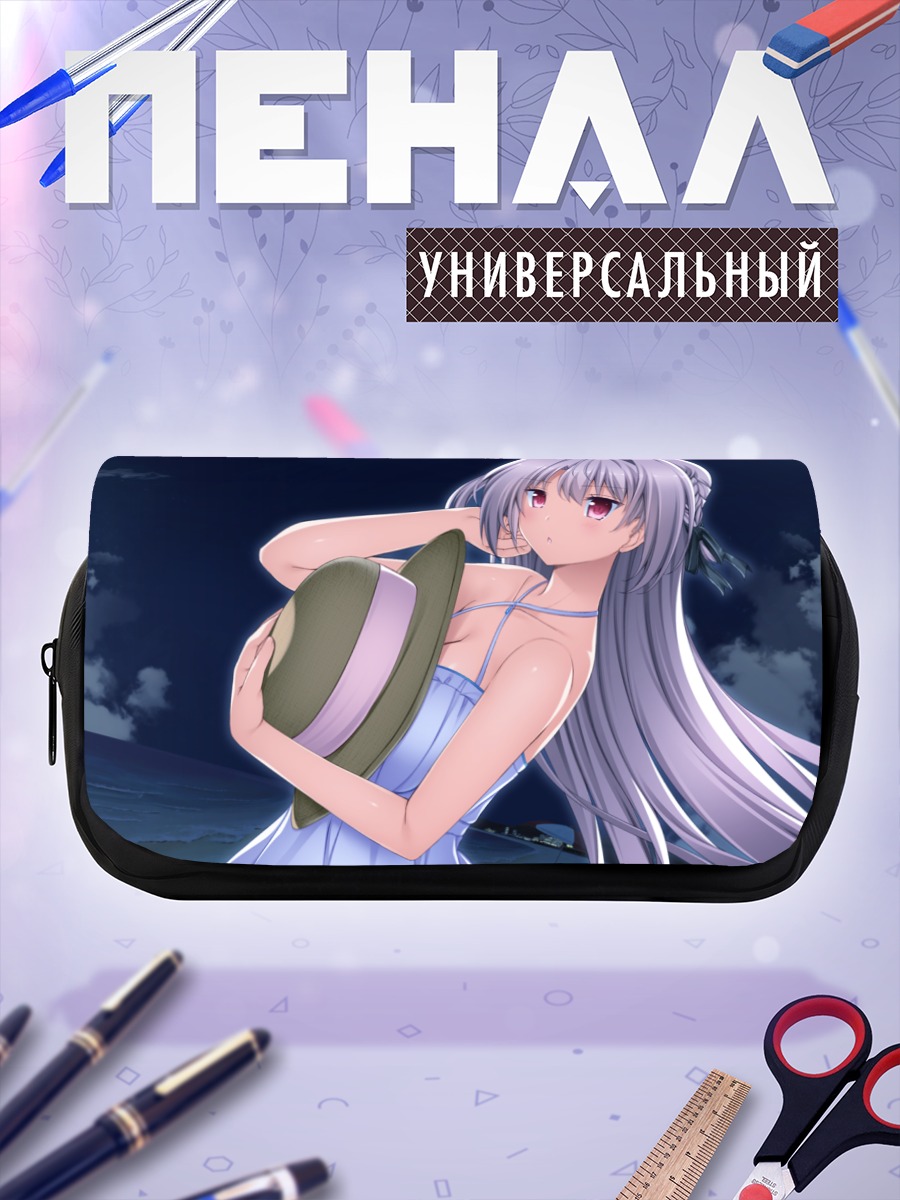 Пенал-косметичка Юзуха Ханьюин в шляпе