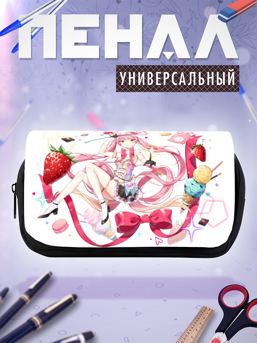 Пенал-косметичка Сладкая Мику Хацунэ