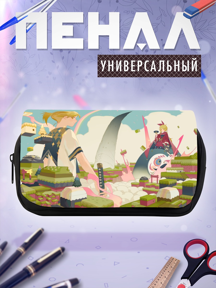 Пенал-косметичка Рин и Лен Кагаминэ