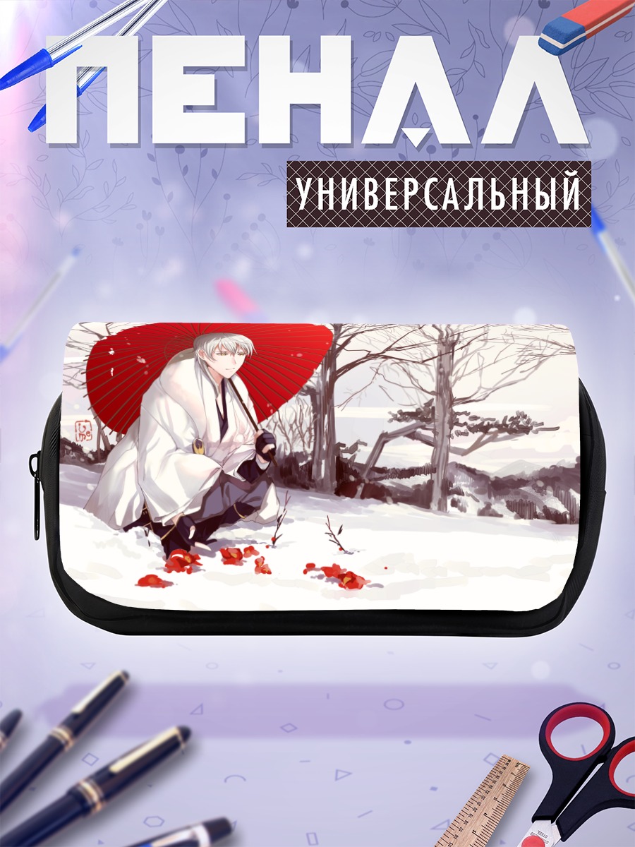Пенал-косметичка Цурумару Кунинага в снегу
