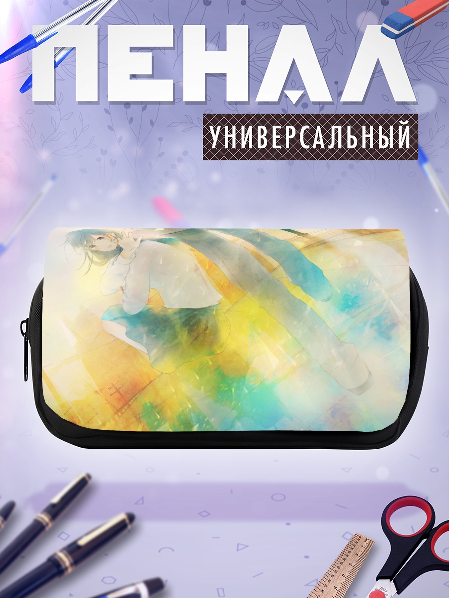 Пенал-косметичка Мику Хацунэ в красках