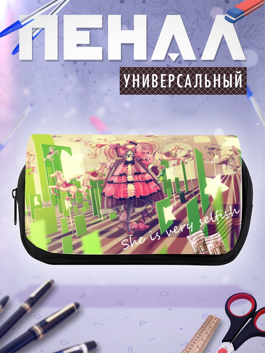 Пенал-косметичка Мику Хацунэ в платье