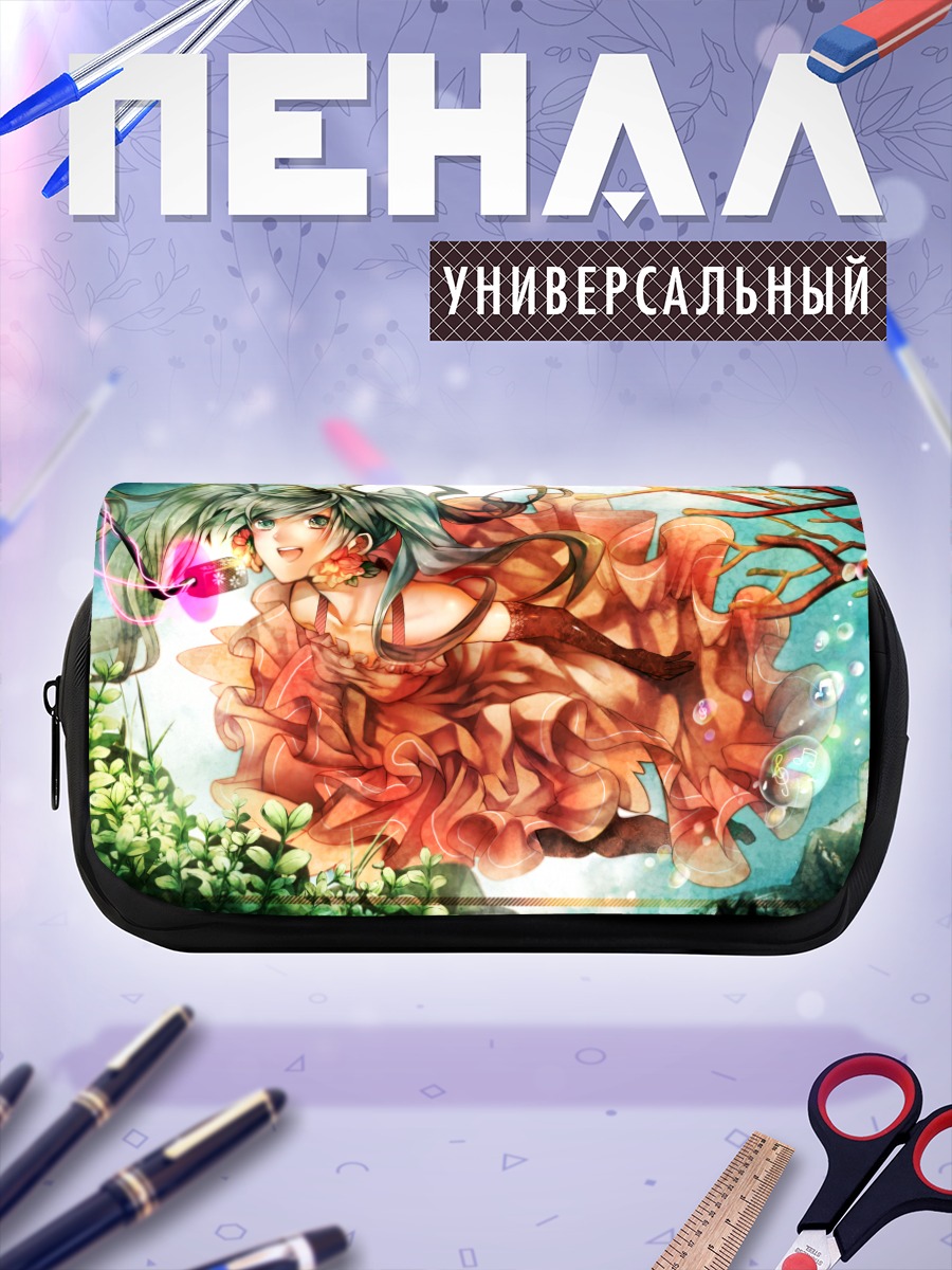 Пенал-косметичка Мику Хацунэ в платье