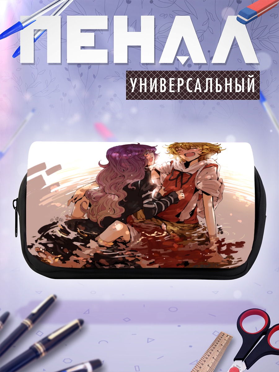 Пенал-косметичка Бякурен Хидзири и Торамару