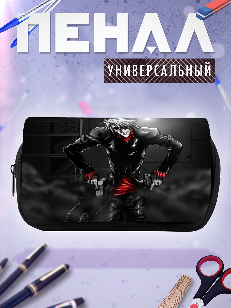Пенал-косметичка Хайн Раммштайн в дыму