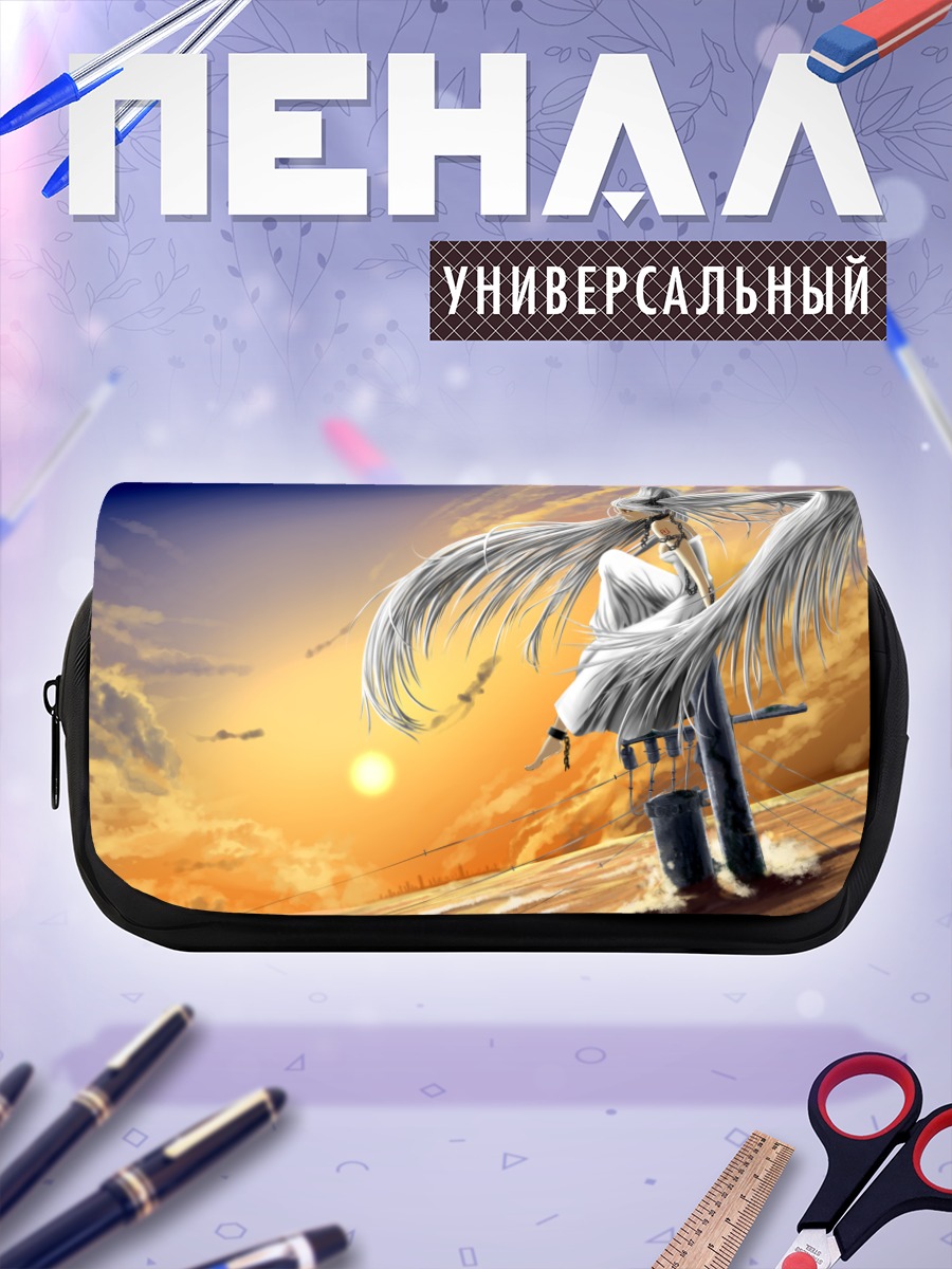 Пенал-косметичка Мику Хацунэ на закате