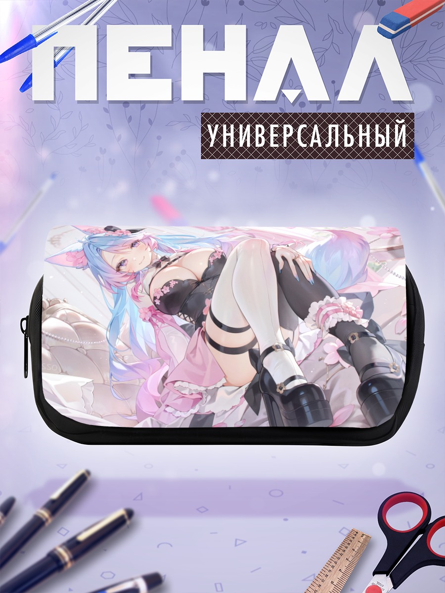 Пенал-косметичка Сильвервейл в цветах