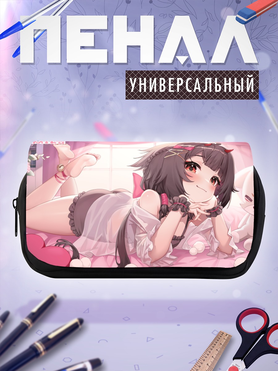Пенал-косметичка Мику Хацунэ в спальне