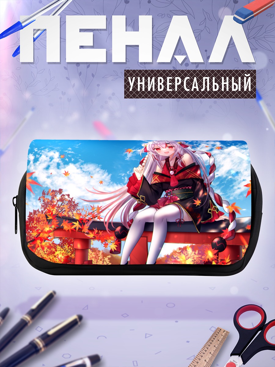 Пенал-косметичка Накири Аямэ в клёнах