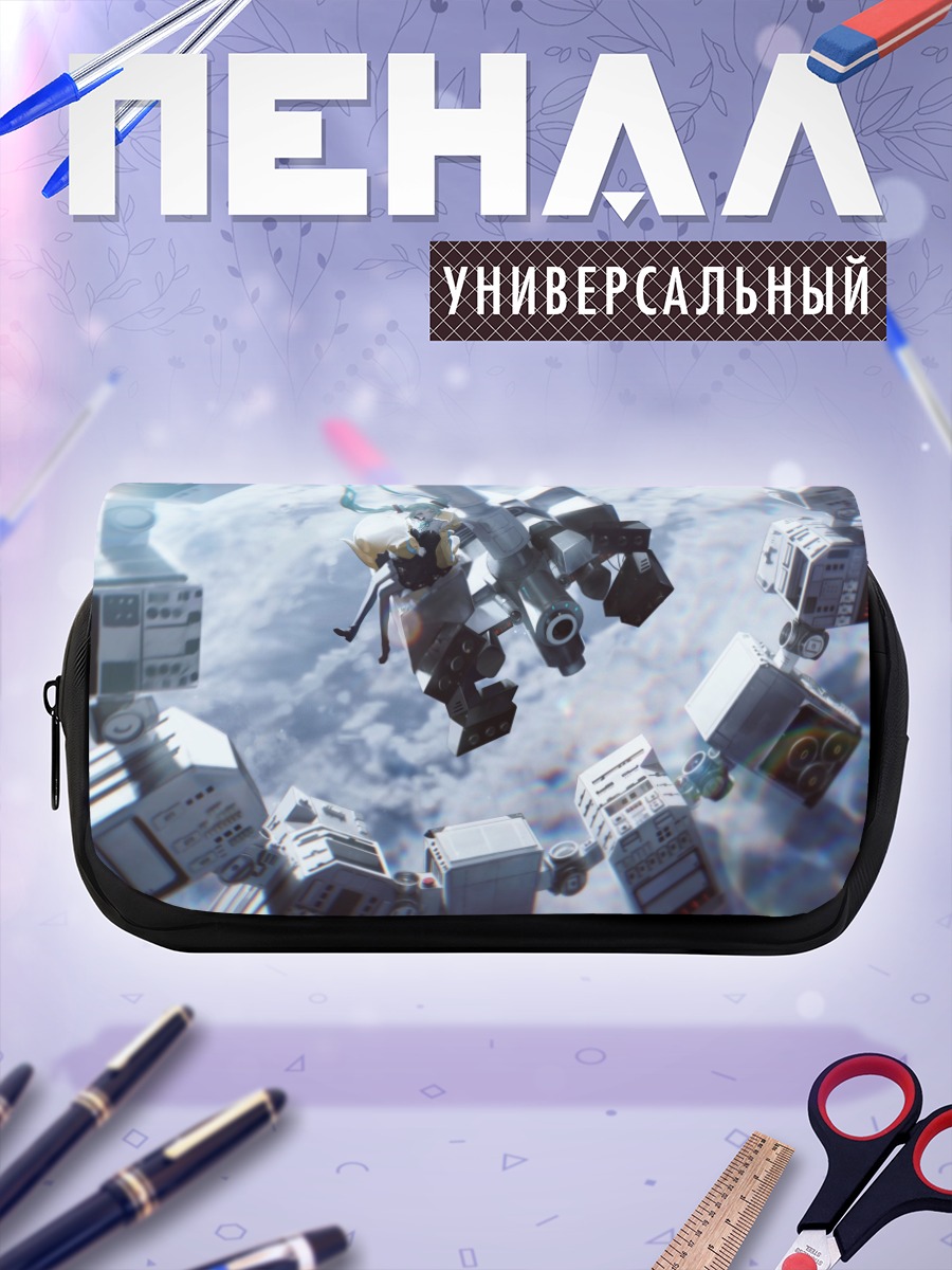 Пенал-косметичка Мику Хацунэ в космосе