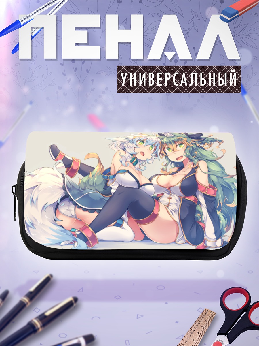Пенал-косметичка Райка и Асука