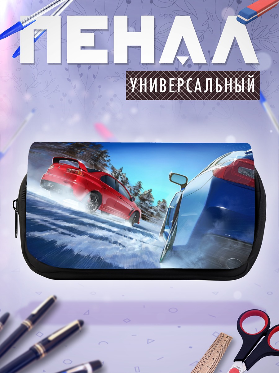 Пенал-косметичка Гонка в снегах