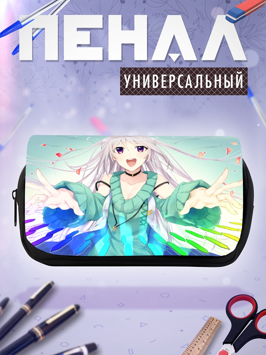 Пенал-косметичка Рино Мисима в цветах