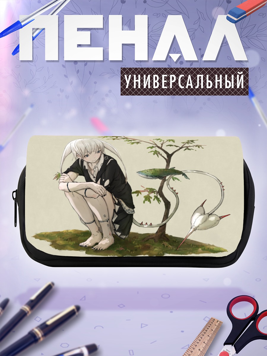 Пенал-косметичка Девушка у дерева