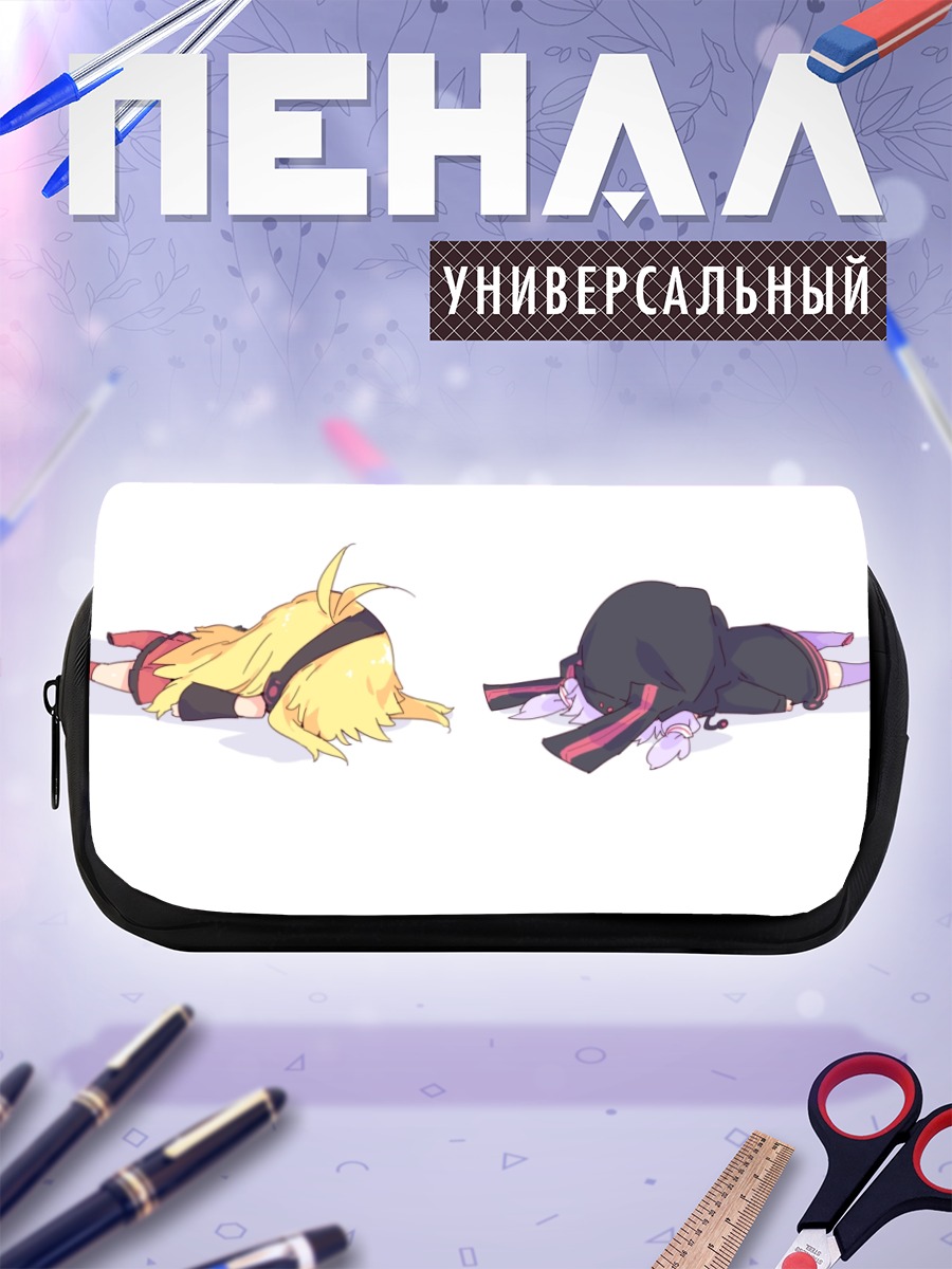 Пенал-косметичка Маки Цурумаки и Юкари Юдзуки