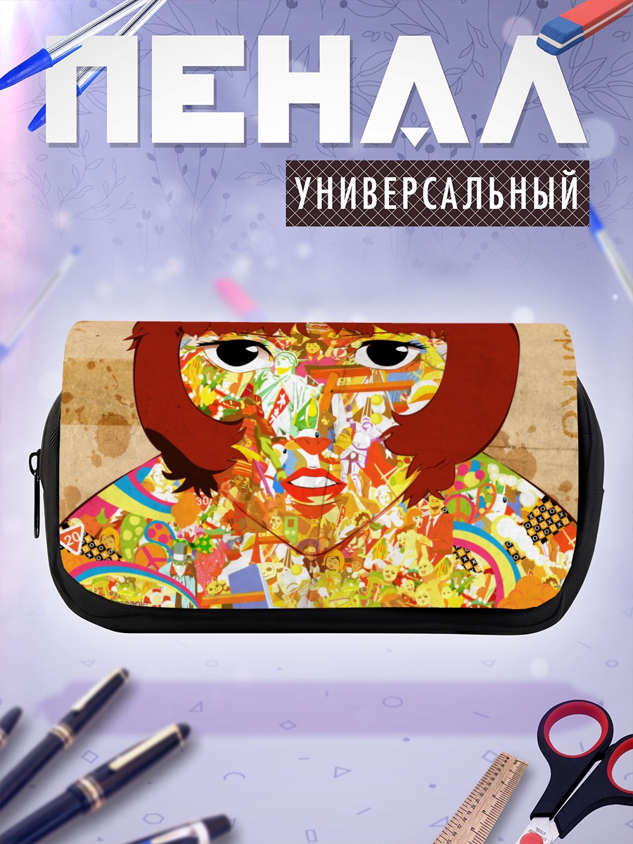 Пенал-косметичка Паприка в коллаже