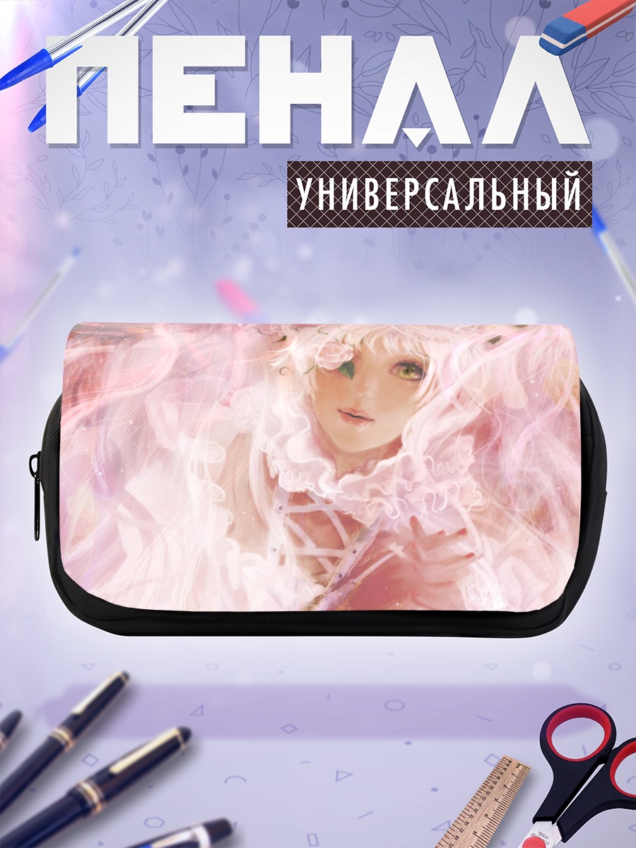 Пенал-косметичка Кира Кишо в цветах