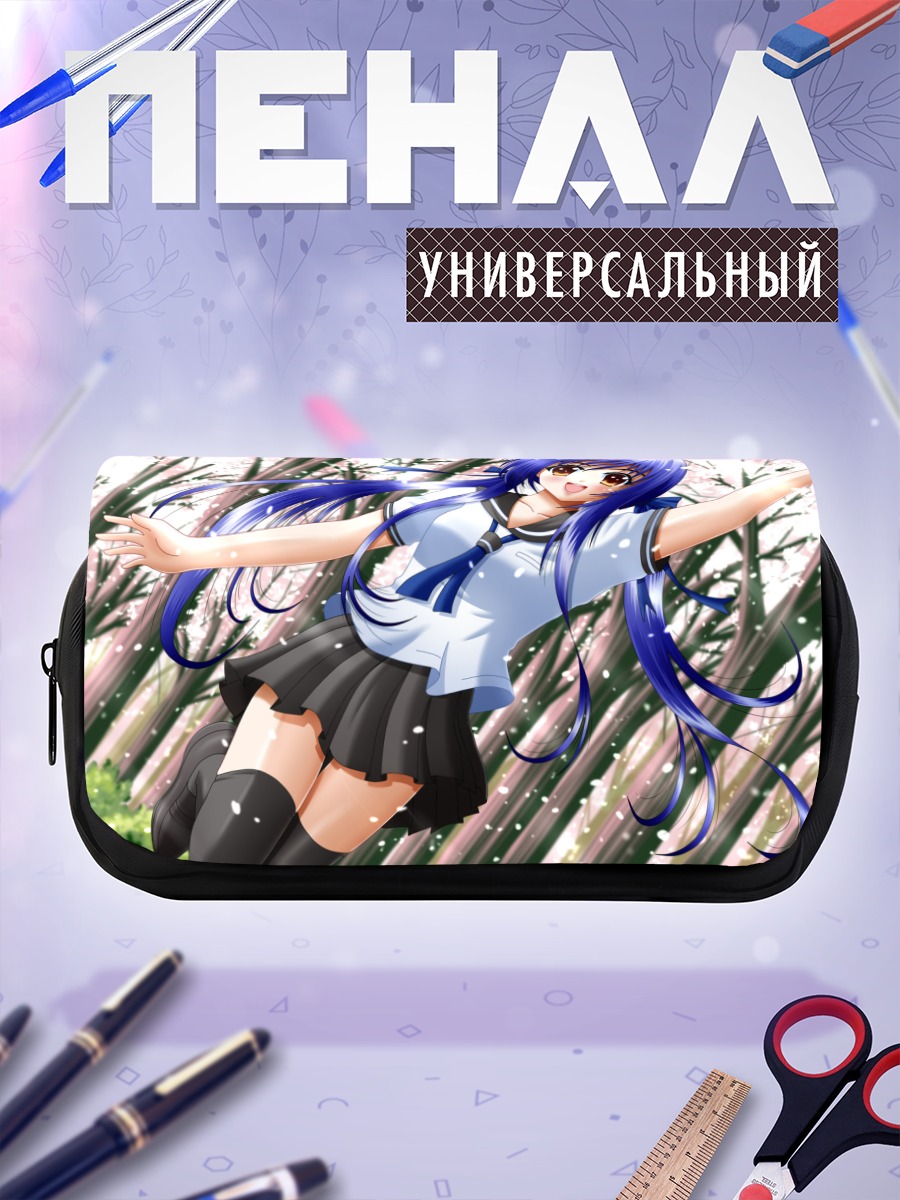 Пенал-косметичка Мику Хацунэ в сакуре