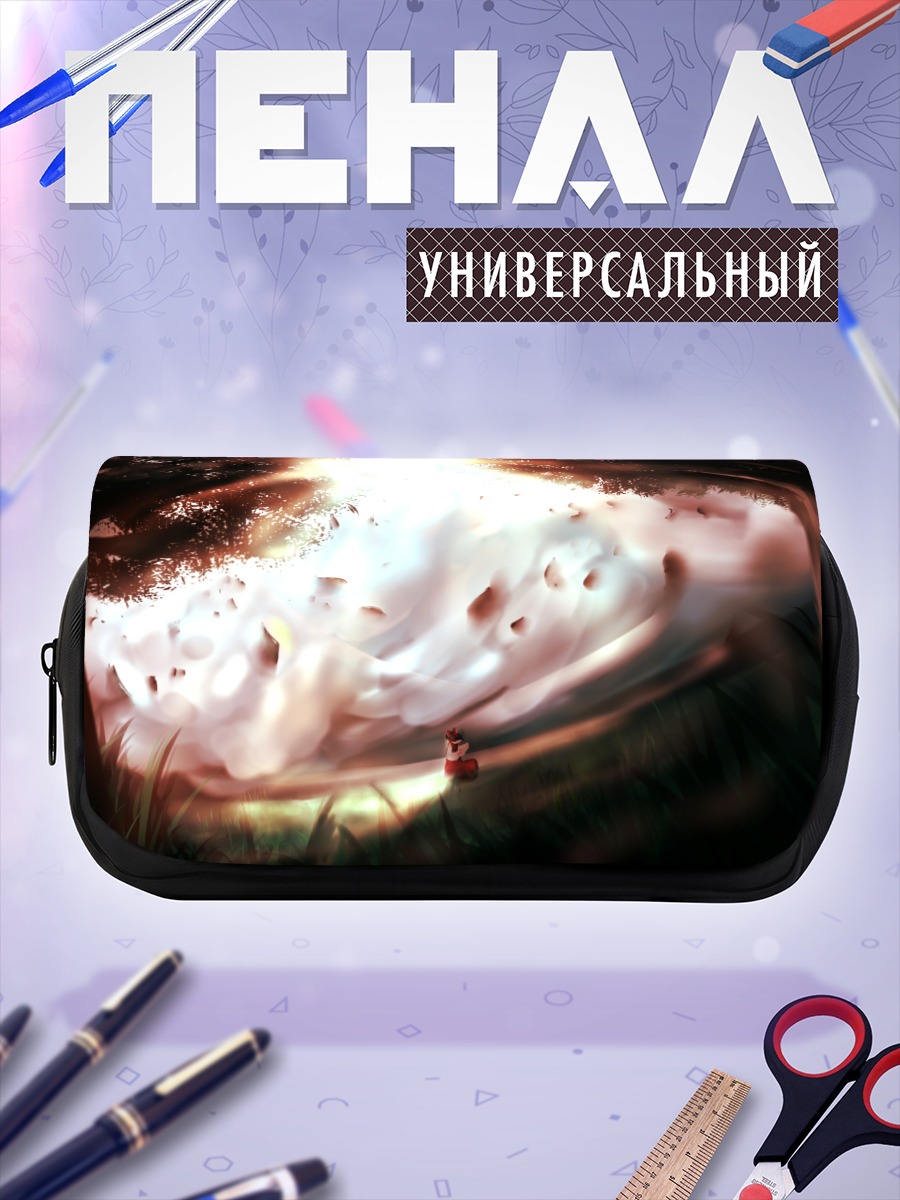 Пенал-косметичка Рейму Хакурей в свете