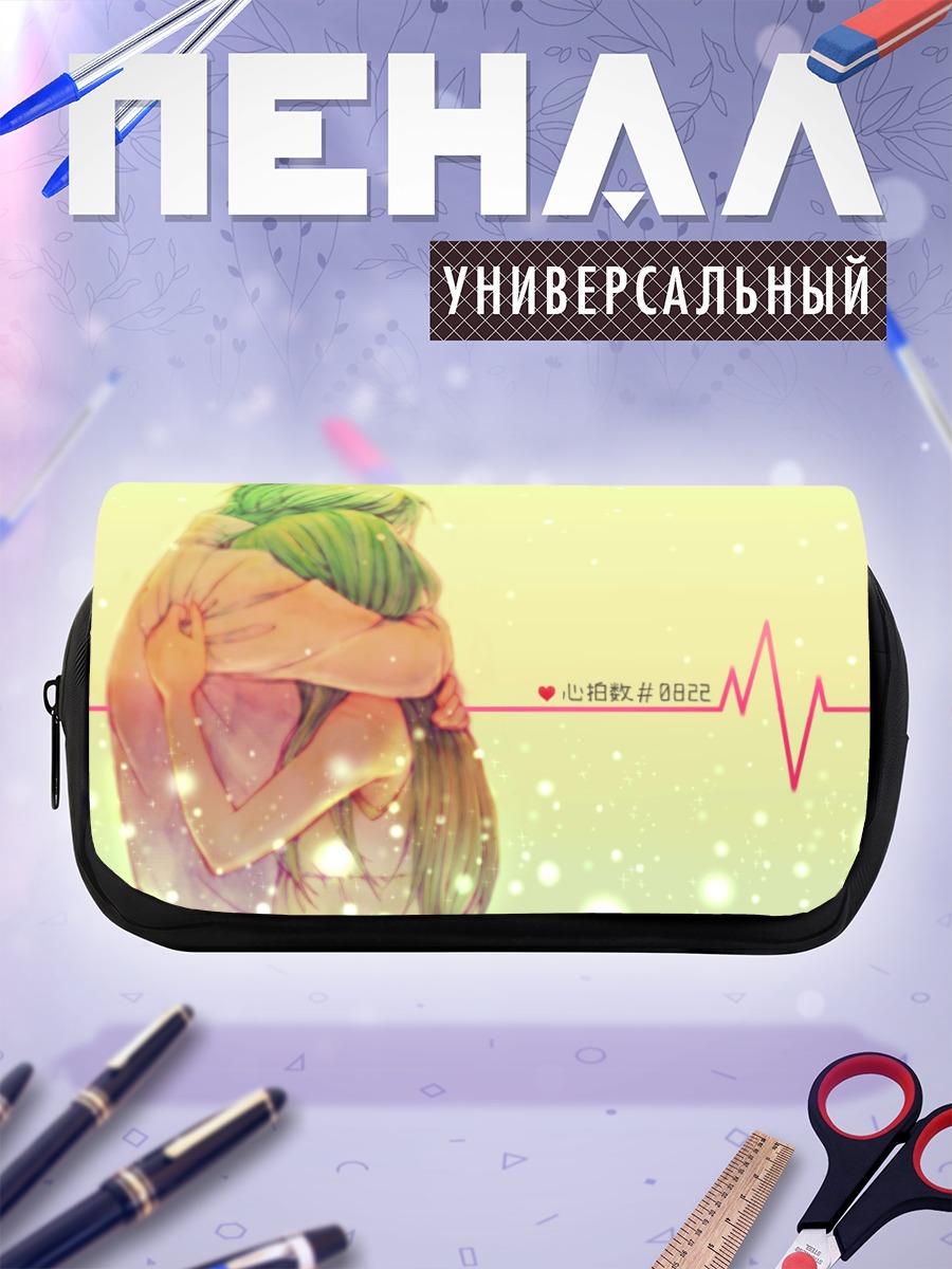 Пенал-косметичка Мику Хацунэ и Микуо