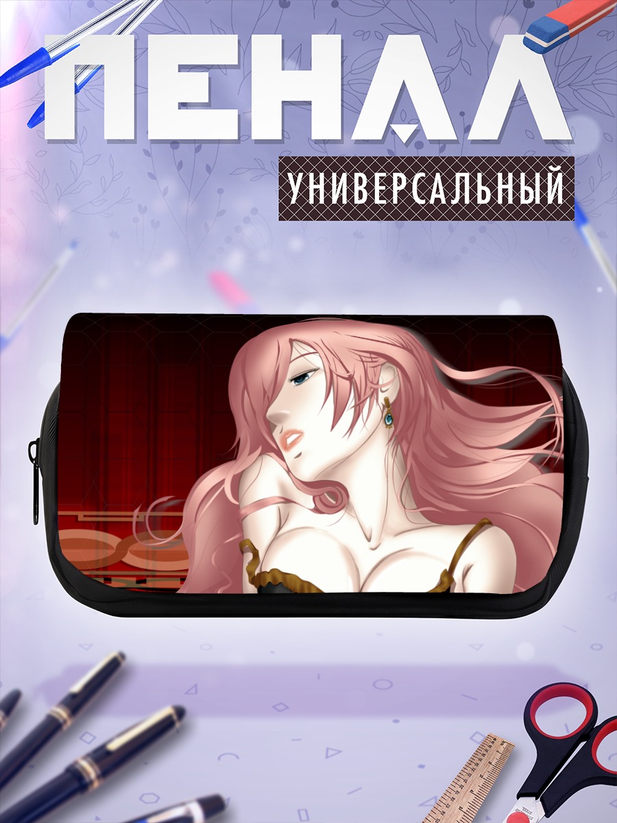 Пенал-косметичка Лука Мегурин в красном