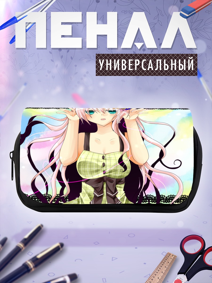 Пенал-косметичка Лука Мегурин в цветах