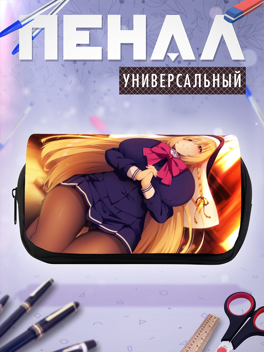 Пенал-косметичка Монахиня с бантом