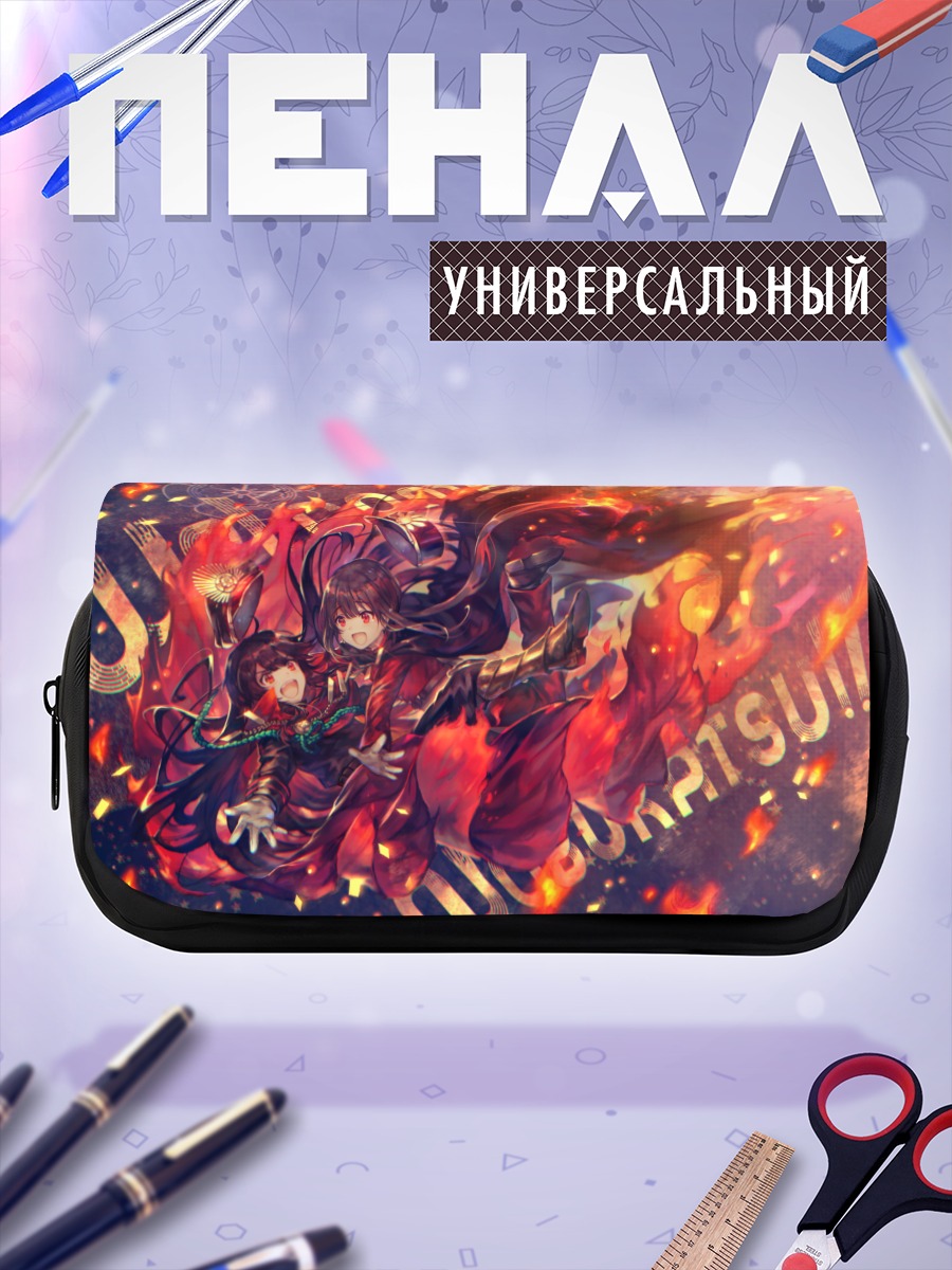 Пенал-косметичка Ода Нобунага в огне