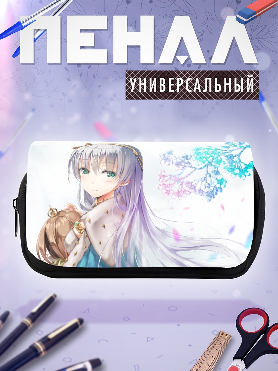 Пенал-косметичка Анастасия в цветах