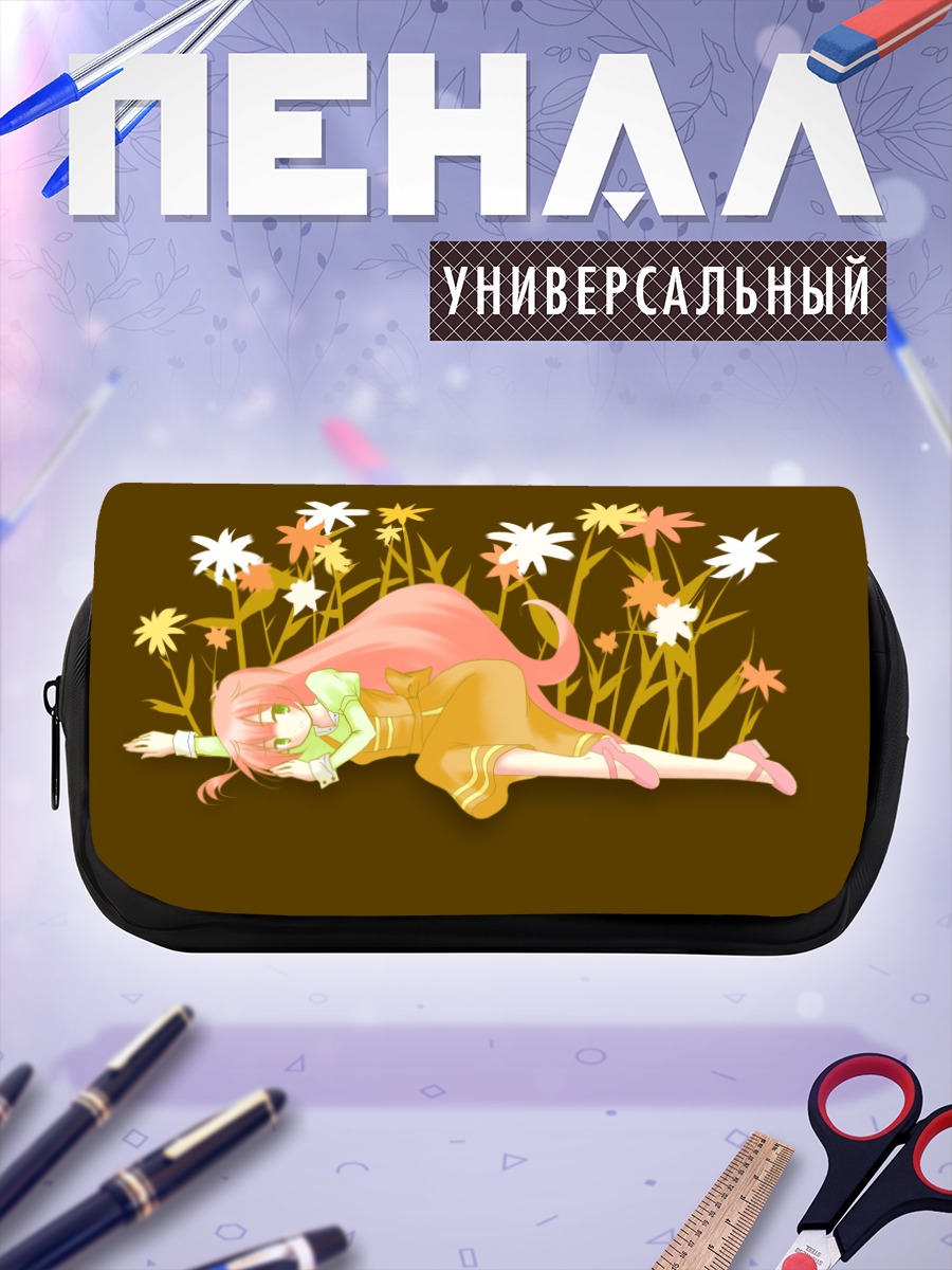 Пенал-косметичка Ваташи в цветах