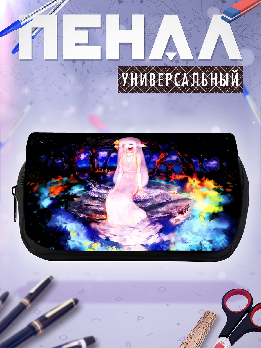 Пенал-косметичка Девушка в лесу