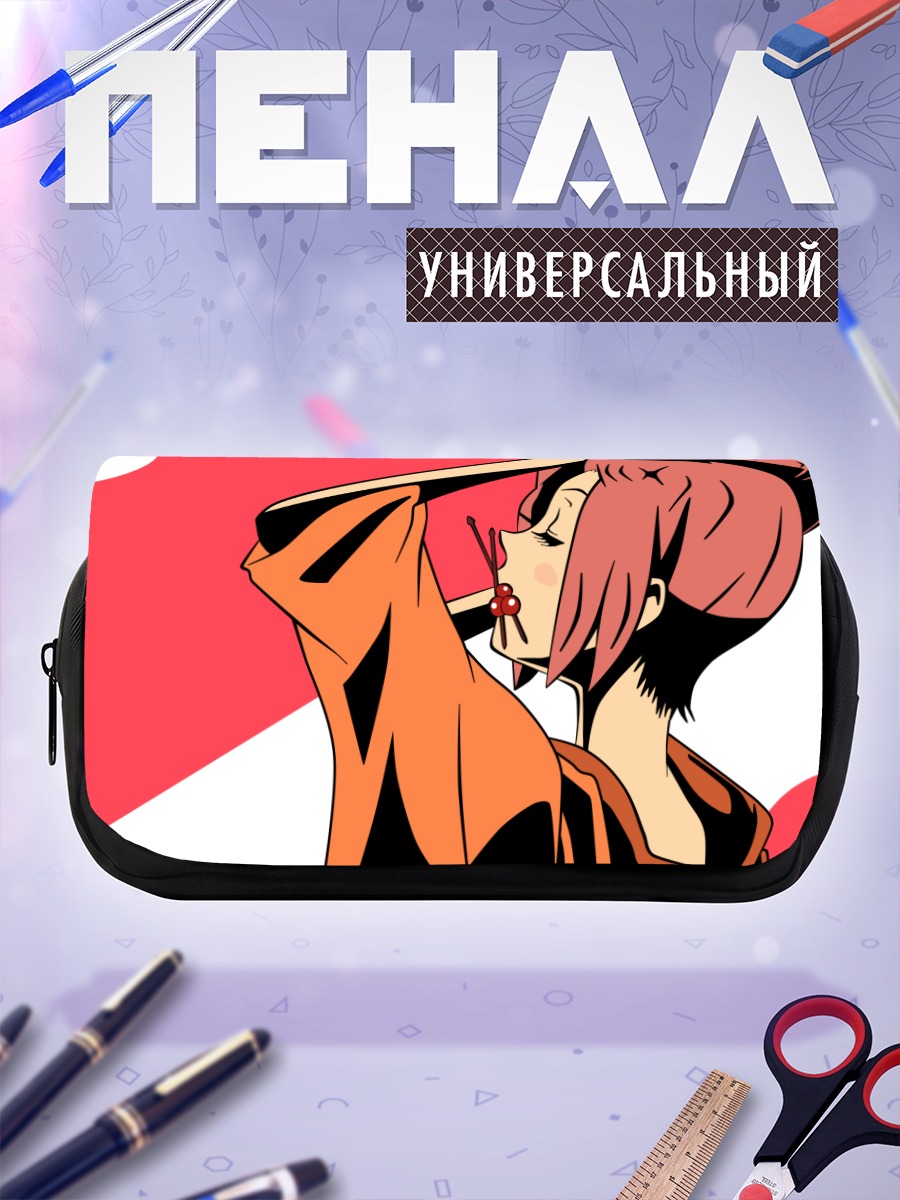 Пенал-косметичка Фуу в профиль