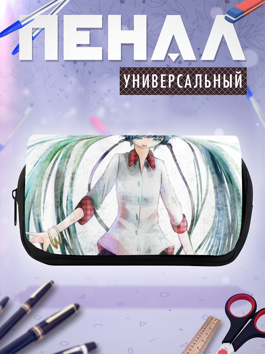 Пенал-косметичка Мику Хацунэ в рубашке