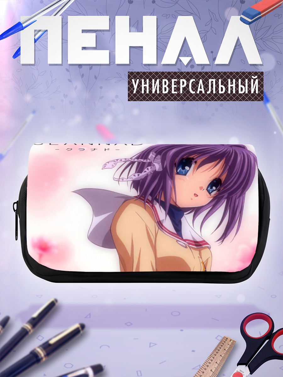 Пенал-косметичка Рё Фудзибаяши в цветах