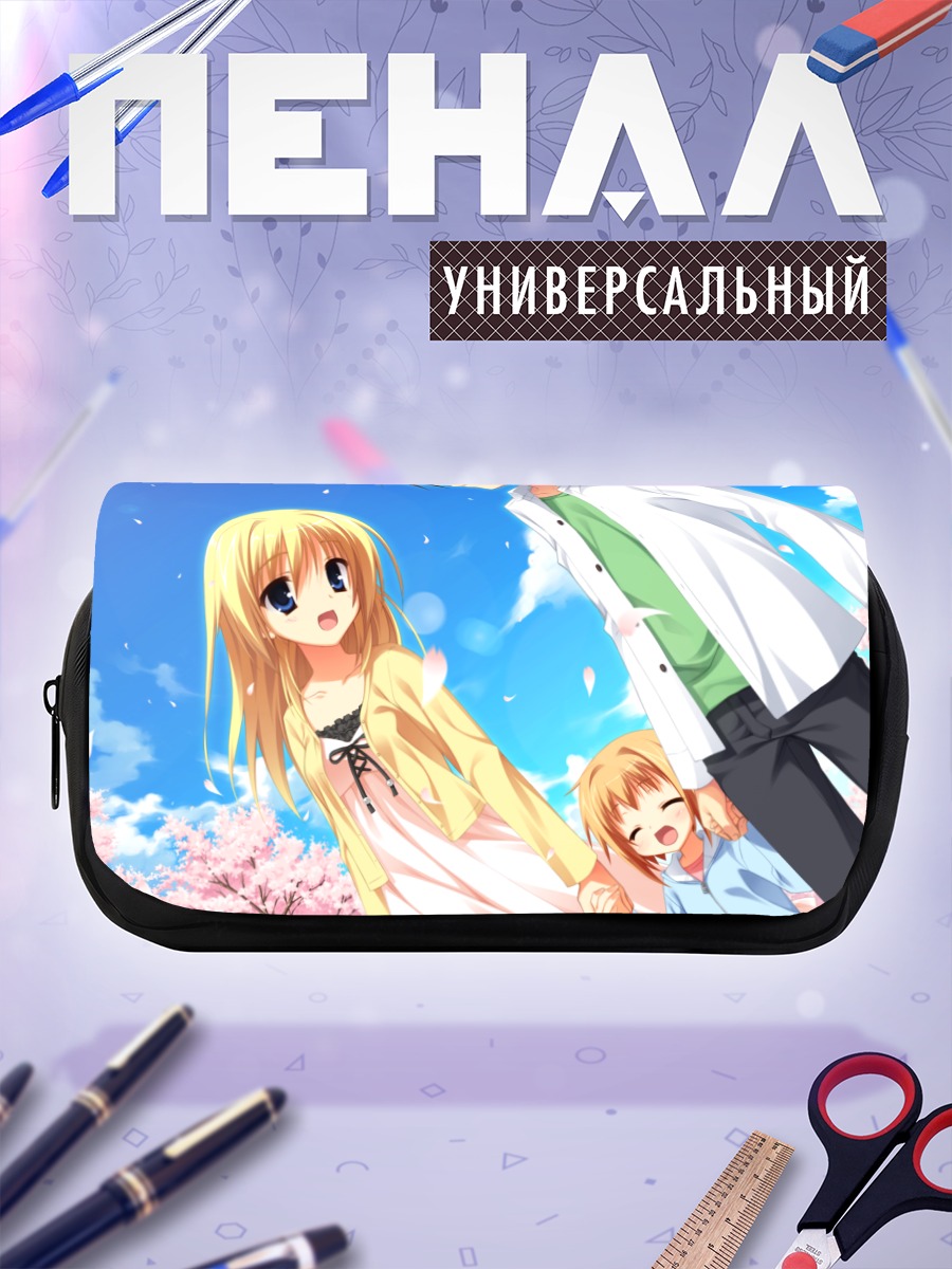 Пенал-косметичка Харуки и Сана в сакуре