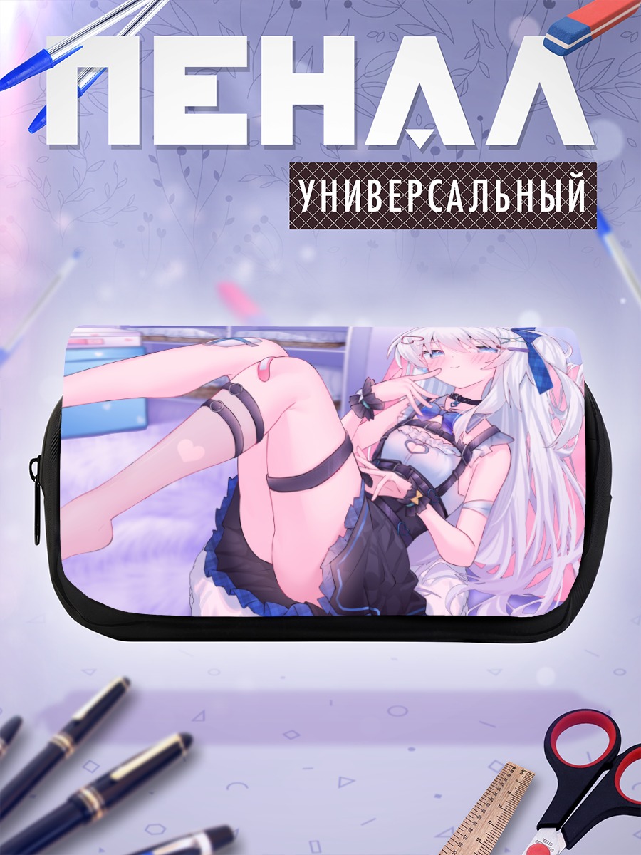 Пенал-косметичка Нано Тенши в кружевах