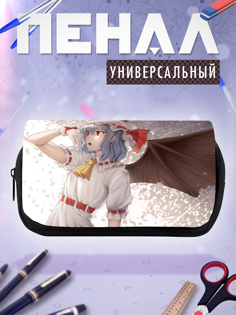 Пенал-косметичка Ремилия Скарлет в цветах
