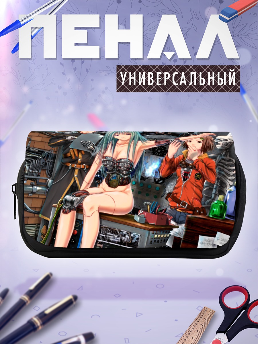 Пенал-косметичка Мику Хацунэ в мастерской