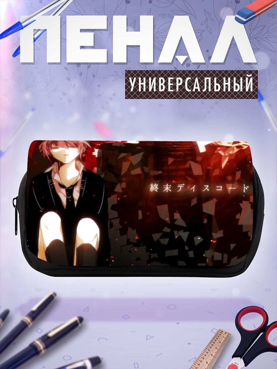 Пенал-косметичка Мику Хацунэ в руинах
