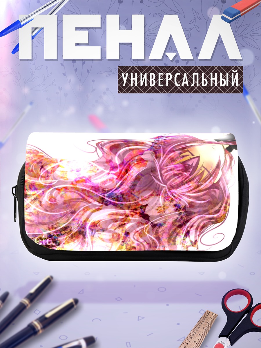 Пенал-косметичка Лука Мегурин в цветах