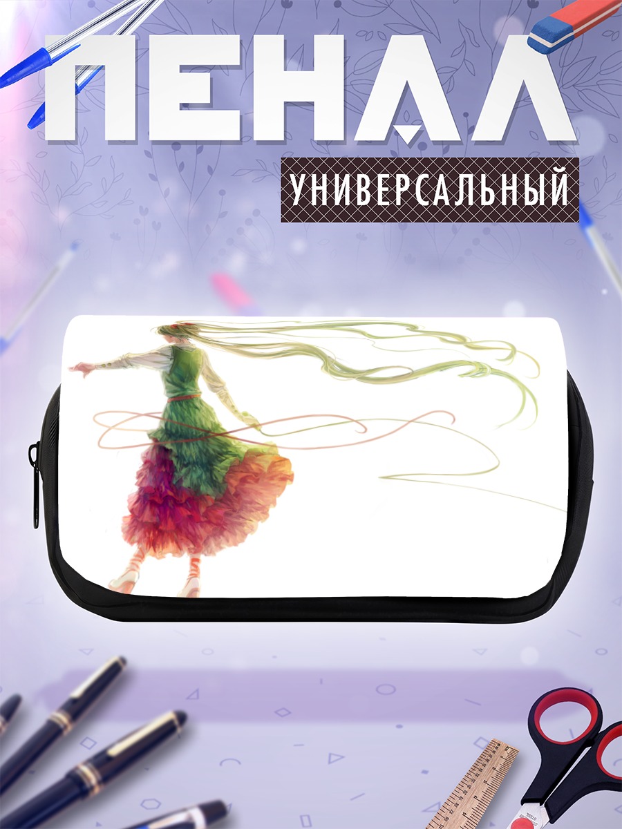 Пенал-косметичка Мику Хацунэ в танце